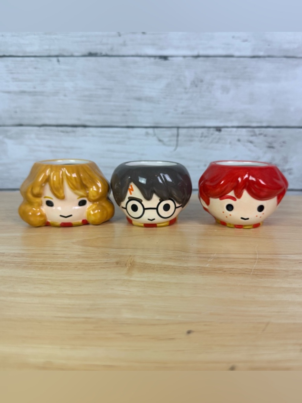 Harry Potter ceramic sculpted mini cup set